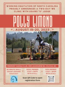 Working Equitation Event flyer
