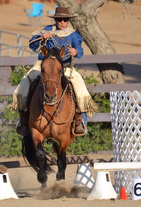 Sue Watkins on Peperglen_BLM Kiger Mustang_Kiger Dios Estoy Aqui KCA